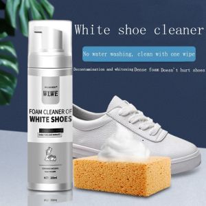 200ml White Shoes Foam Cleaner |White Shoes Foam Spray |Whitening Sneakers Cleaning Spray Care Shoe Cleaner No Washing / Easy To Clean / Handy Shoe Cleaner