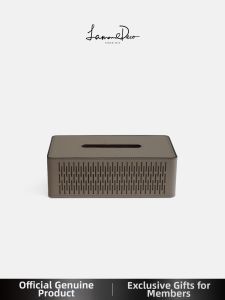 LAMOME DECO | Luxury Handcrafted Leather Tissue Box