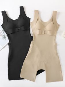 Áo Ngực Nâng Ngực Nâng Mông Quần Lót Ngực Đệm Cạp Cao Loại Bỏ Mỡ Bụng Giảm Béo Toàn Thân Mùa Hè 2024 Áo Ngực Nâng Ngực