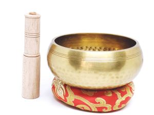 13 cm Hand Hammer 🔨 ขันทิเบต ขันวน ขันสมาธิ ขันสปา ระฆังสวดมนต์ ระฆังทิเบต singing bowl ขนาดปากกว้าง 13 เซนติเมตร พร้อมไม้วน