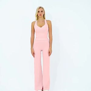 QYUED | Moisture-wicking Contrast Color Workout Set