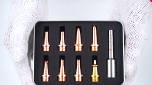 ชุดอะไหล่ หัวเชื่อมเลเซอร์ M16 สำหรับด้าม CQWY SUP20T SUP21T SUP23T ชุดหัวเชื่อมเลเซอร์ Nozzle Laser Welding Tip Boxset