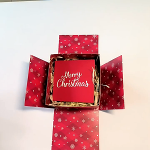 【SG STOCK】Butterfly Explosion Gift Box Surprise Flying Butterfly Box Christmas Greeting Card & Holiday Gift Box