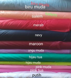 1 meter kain tulle / kwalitas great A/harga per meter