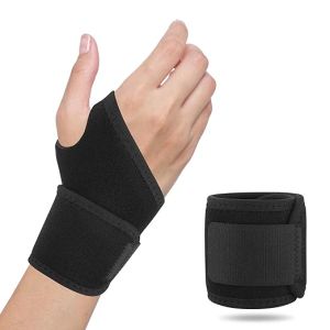 Wrist Brace Support for Men & Women - Breathable Sports Wristband for Gym Volleyball Basketball - Tendon & Joint Pain Relief