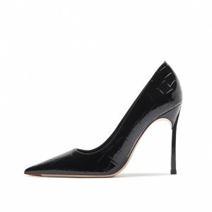 Elegant Pointed Toe High Heels Womens Patent Leather Shoes Spring Season Fashion Design Sensation Professional Nude Color