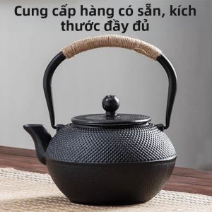 Bình Trà Gang Phong Cách Nhật Bản Retro