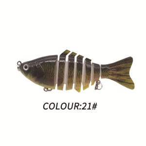 CIBO 1 Mồi Câu Bionic Đa Khớp 100mm 157g Mồi Câu Cứng Dành Cho Nước Ngọt Và Nước Mặn Bass Tackle