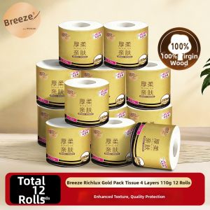 Breeze | Black Gold Tissue Roll 4 Layers