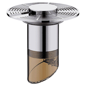 Self-draining Anti-odor Drain Core