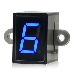 Super 6 Speed Display Universal Light Neutral Gear Indicator Display Motorcycle Speedometer Electronic Blue Led for Off-road