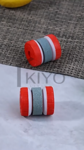KIYO Alat Pengasah Asah Penajam Pisau Roda Bulat Putar Asah Pisau Gunting Knife Sharpener
