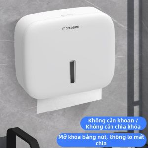 Hộp Giấy Tissues Treo Tường Không Cần Khoan Đa Năng