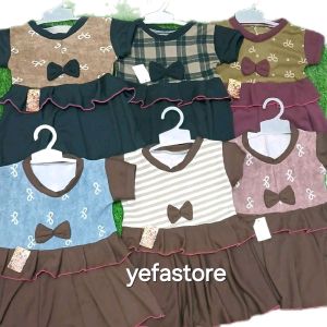 3 PCS DRESS PAYUNG REMPEL FUL 1-2 TAHUN MURAH MERIAH COD PAKAIAN ANAK PEREMPUAN ATASANA ANAK PEREMPUAN BAJU BAYI PEREMPUAN BAJU ANAK IMPORT