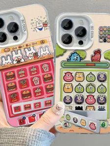 Anti-Fall Couples Style Silver Colored Puzzle Design Phone Case for iPhone 17 pro Max Huawei Xiaomi Redmi And Other Models