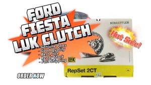 100% Original LuK Clutch Kit Full Set for Ford Fiesta 1.5/1.6/Ecosport/Focus Mk3 2.0L 602000800