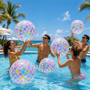 Inflatable Pool Float Swim Pool Accessory Swim Tube Inflatable Beach Ball Pool Float Ring Summer Water Swim Floating Toys