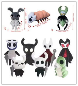 Hollow Knight Plush Toys Hot Game Troupe Master Grimm Ghost Stuffed Animals Doll Brinquedos Kids Toys for Children Birthday Gift