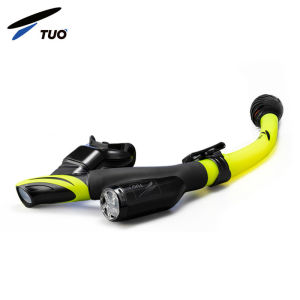 Tuô Dry Snorkel Full Mask Diving Breathing Tube Training Anti-choke Swimming Free Dive Air Exchanger Diving Breathing Equipment
