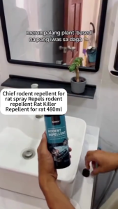 TINSUM Mouse/Rat Killer Repellent Spray Repels Cockroach Insect Use on Home Car Pipe 500ml