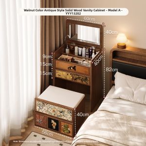 MR ART | Vintage Solid Wood Dresser