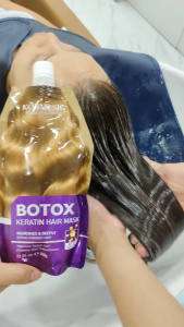ทรีทเม้นท์ผม สูตรเข้มข้น BOTOX KERATIN HAIR MAKS เพิ่มความแข็งแรงให้เส้นผม