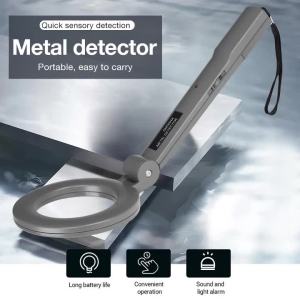  Portable Metal Detector High Sensitivity Body Search Handheld Security Intelligently Adjust Objects Distance Tools