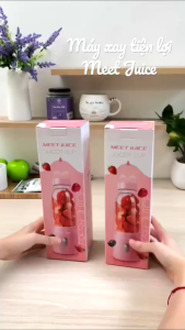 Máy xay sinh tố cầm tay đa năng 𝐌𝐞𝐞𝐭𝐉𝐮𝐢𝐜𝐞 500ml