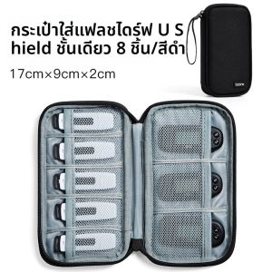 กระเป๋าใส่ USB พร้อมสายข้อมูลแบบพกพาขนาดใหญ่ กระเป๋าใส่ของสำหรับอุปกรณ์ดิจิตอลแบบพกพา กระเป๋าใส่ของแบบยูนิคอร์นสำหรับอุปกรณ์ดิจิตอล