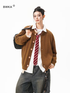 BWKA | Casual Loose Retro Knitted Sweater Cardigan