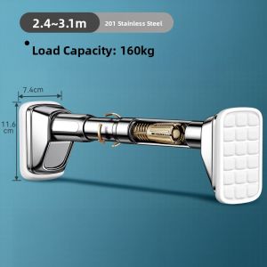 ZHIFAN | No-Drill Adjustable Telescopic Pole
