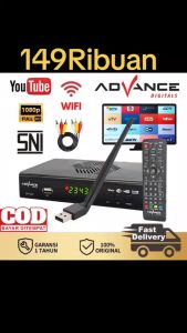 Set Top Box Advance STP-A01 STB Penerima Siaran Digital Full HD - STP-A01