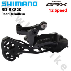 SHIMANO | SHIMANO GRX RX820 12Speed Rear Derailleur for Gravel Bike RD-RX820 SHADOW RD+ Rear Derailleurs Support Max 36T Bicycle Parts