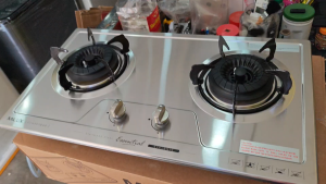Milux Stainless Steel Built-In Cooker Gas Hob / Stove MGH-S634M (8.5kW Blue Flame)