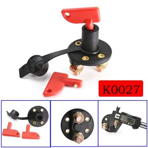 Car Battery Power Switch Battery Isolator Disconnector Cut Off Switch Circuit Breaker Main Kill Switch Key Vehicle Power Switch