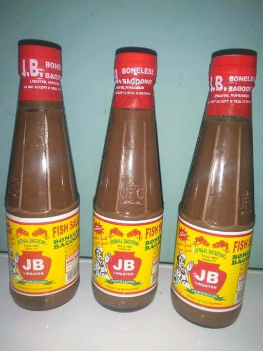 JB Bernal Boneless Bagoong 320ML | Lazada