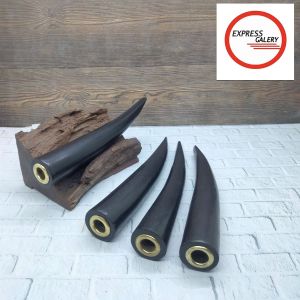 Once pipa kayu galih kelor hitam bulat super B80