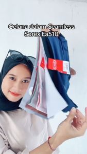 Celana Dalam Wanita Sorex EA509 EA510 CD Seamless Lusinan Anti Nyeplak Super Soft Dan Adem