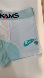 กางเกงในชาย SPORT CATAR KAMS 100% ผ้าไหมน้ําแข็ง บ๊อกเซอร์ Boxer สีและแบบตามภาพ ยืดได้ ใส่สบาย (Catar-01)