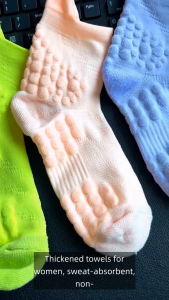 Towel Bottom Basketball Socks Mid Cut Running Socks Breathable Sports Socks Cutton Cycling Socks