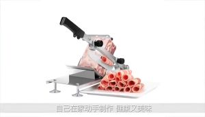 【Malaysia Spot Sale】Manual Frozen Meat Slicer Beef Mutton Roll Meat Cutter for Hotpot Korean BBQ