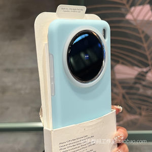 Soft Jelly Candy Blue Silicone Phone Case for Vivo X200 Durable Anti-Fall Protective Cover Ins Style Liquid Silicone Shell