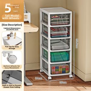 LIWAN | Mobile Drawer File Storage Cabinet