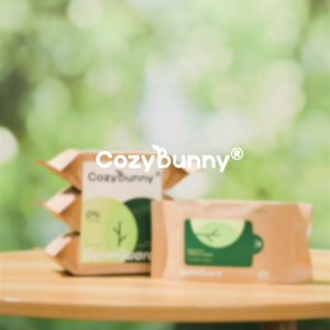 CozyBunny Homely GermGuard Botanical Defence Wipes -Antibacterial (3 Packs x 30s Wipes)