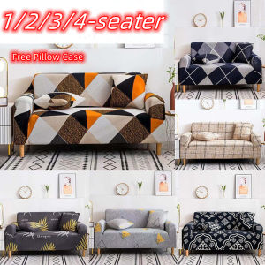 Supermarket Sofa Cover L Shape Universal Couch Covers 1/2/3/4 Seater StretchableElastic Sofa Protector MY-K-80002