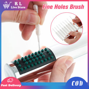 10PCS Shower Head Cleaning Brush Anti-clogging Fine Holes Brush Nylon Gap Hole Cleaning Tool For Window Slot Phone
