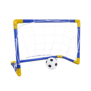 New-Portable Micro Soccer Goal Set (Net Pump Ball Included) Lightweight Indoor/Outdoor Gear For Park & Beach Training 1Set