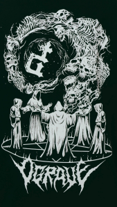 DGRAVE CREATIONS CONJURE BLACK T-SHIRT