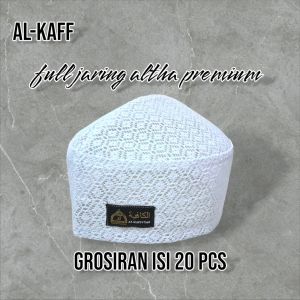 PECI KAPIYAH HABASYA JARING / PECI FULL JARING ALTHA PREMIUM ( GROSIRAN ISI 20 PCS )