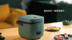 1.2L Rice Cooker Mini Electric Cooker Non-Stick Multi-Functional Electric Rice Cooker Steamer Hot pot Rice Cooker